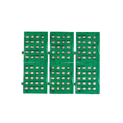 Security category - double-sided gold plate
