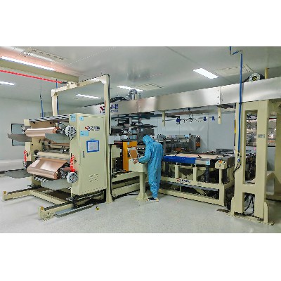 Multi layer board laminating workshop