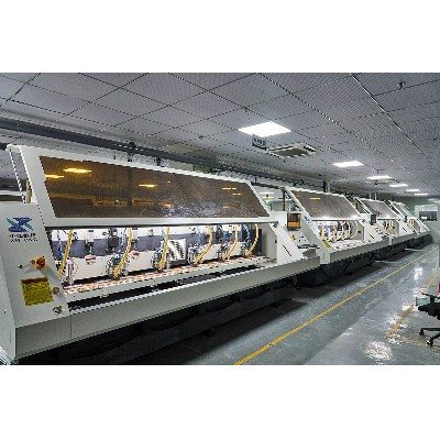 A corner of the CNC molding workshop
