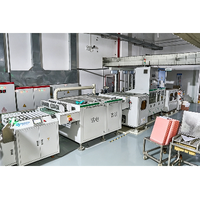 Pre treatment rough grinding line for copper deposition